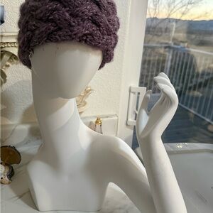 Purple Knit Headband